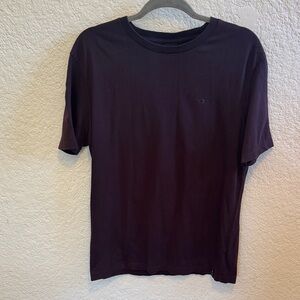 Scotch & Soda Short Sleeve Crew Tee in Deep Plum